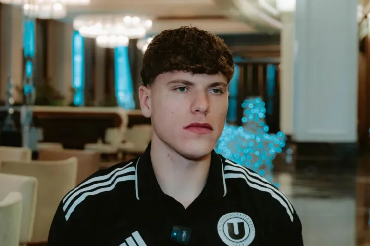 Andrei Coubiș, primul transfer al iernii la „U” Cluj. Tânărul de 22 de ani, emoționat de noul început: „E un mare pas pentru cariera mea” - VIDEO