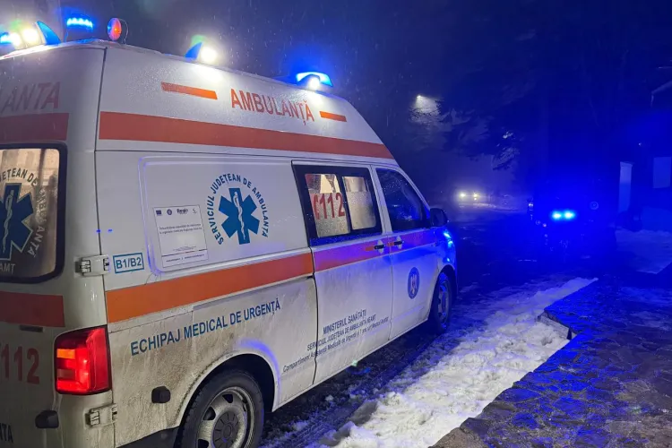 Iarna nu iartă pe nimeni! Peste 20 de persoane au ajuns la spital, în urma apelurilor de urgență. Câte apeluri au fost la Cluj 