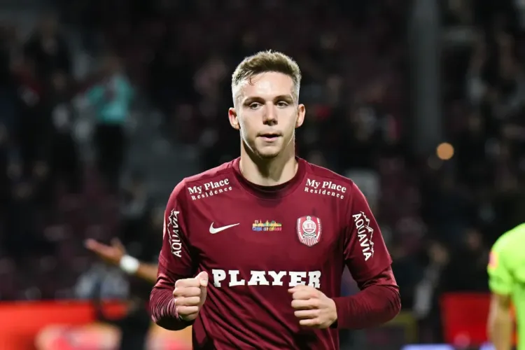 Louis Munteanu, vizită surpriză în Germania înainte de transferul la DC United. Ce treabă are fotbalistul celor de la CFR Cluj în centrul Europei