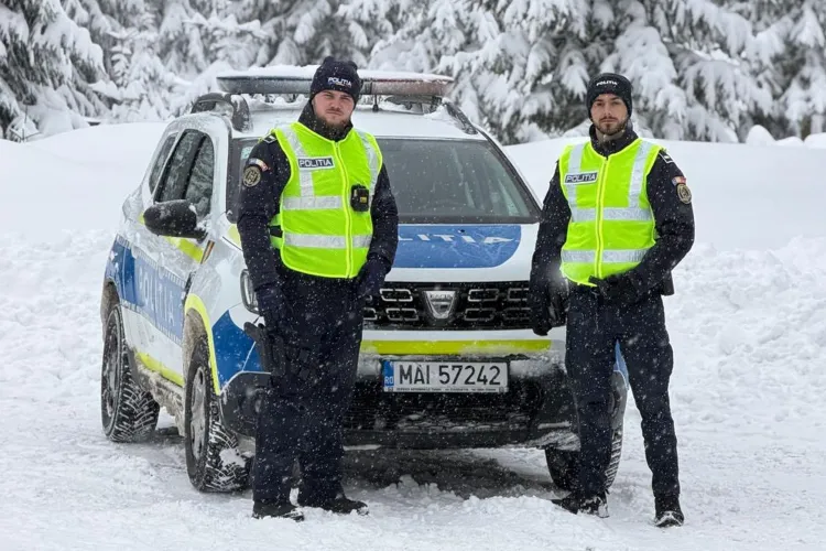 Recomandări pentru siguranța rutieră în condiții de iarnă: Poliția Cluj avertizează șoferii. Ce trebuie să faceți în zilele cu ninsoare