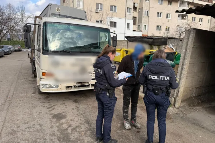 Polițiștii clujeni au ieșit la „vânătoare” înainte de Anul Nou. Un șofer a căzut în capcană și a primit o amendă record de 6.000 de lei