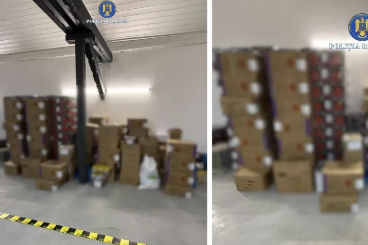 VIDEO. Percheziții „explozive” ale IPJ Cluj: Tone de petarde și artificii ilegale descoperite chiar înainte de Revelion