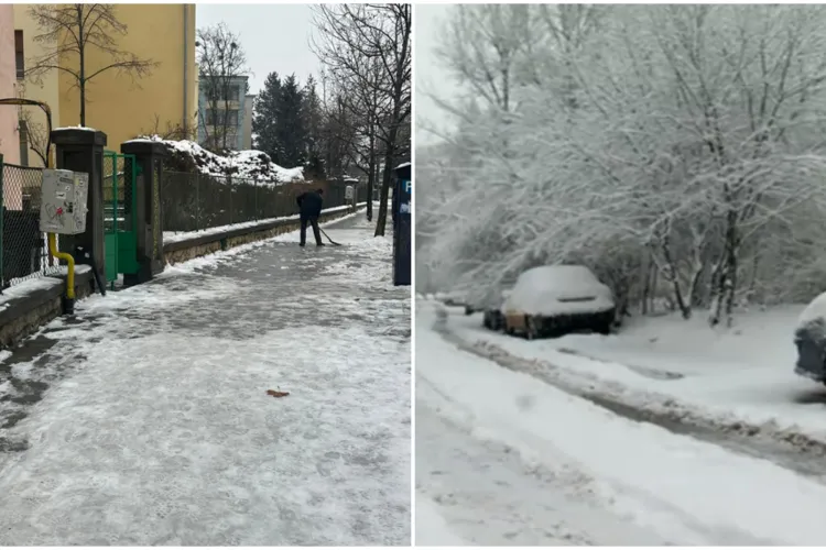 O clujeancă a rămas impresionată de un bunic de 82 de ani care curăța singur trotuarul: „Oare unde a dispărut interesul pentru comunitate al celorlalți?”