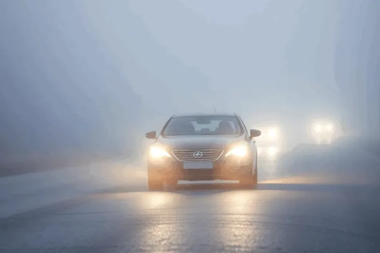 Ceața pune stăpânire pe drumurile din Cluj! Șoferii și pietonii, avertizați să circule cu maximă prudență pentru siguranța lor