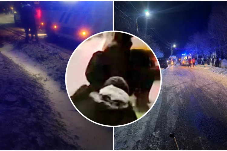 Un tânăr de 17 ani a murit în timp ce era pe o sanie trasă de o mașină. Distracția mortală i-a îngrozit pe polițiștii ajunși la fața locului