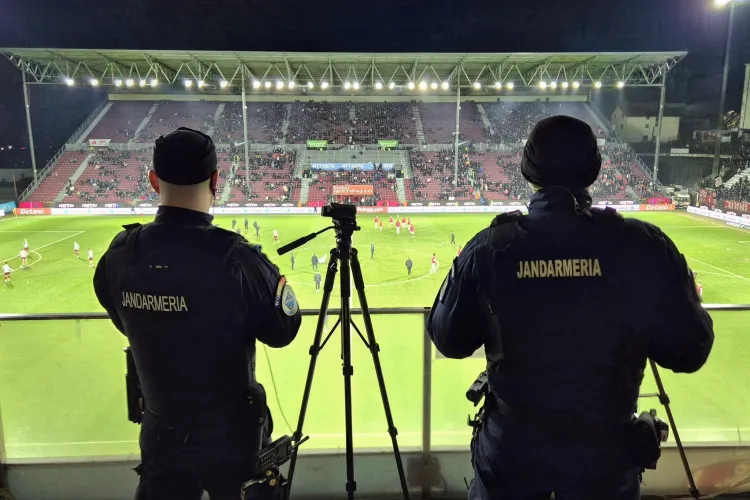 Alertă maximă în Gruia! Jandarmii iau măsuri speciale înainte de CFR Cluj – Oțelul Galați. Ce au interzis suporterilor pe stadion