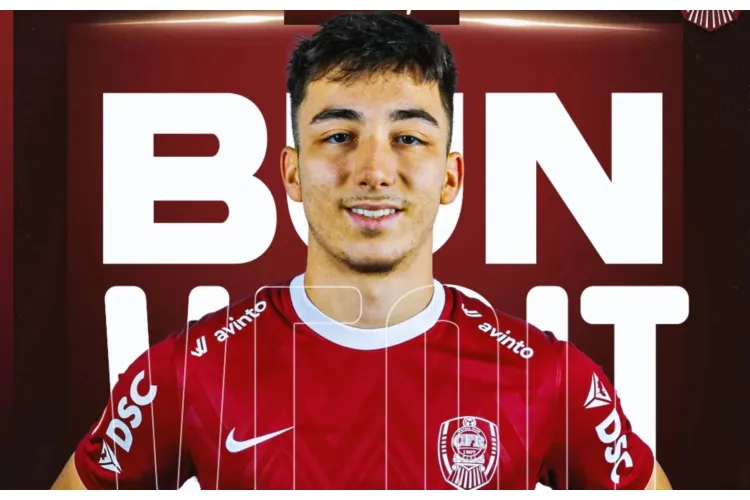 Revenire acasă pentru un talent format în marile academii ale Europei! CFR Cluj transferă un fotbalist de 18 ani