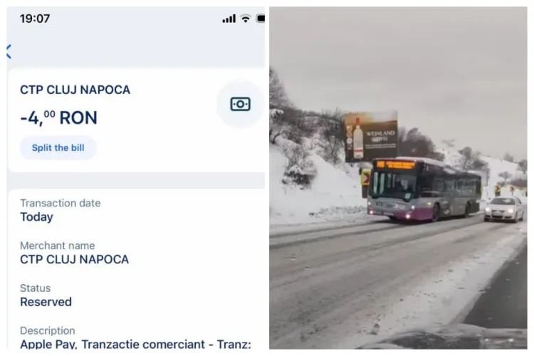 Probleme mari la plata biletelor pe autobuzele din Cluj: Călători taxați cu 4 lei în loc de 3,5 lei/ CTP: „A fost o eroare tehnică!”