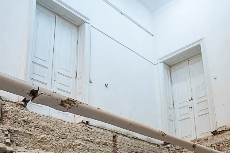 Renovarea de la Anatomia Cluj continuă! Decopertări, zidărie refăcută și spații pregătite pentru instalații moderne: Facilități de top pentru studenți