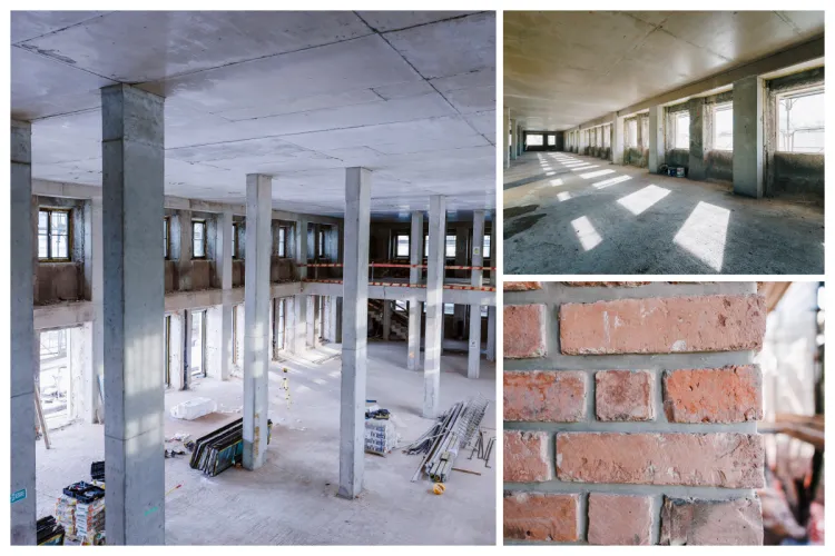 O clădire emblematică, din Cluj, mândria industriei locale, va fi readusă la viață. Cărămidă din demolări a fost folosită pentru restaurarea fațadei