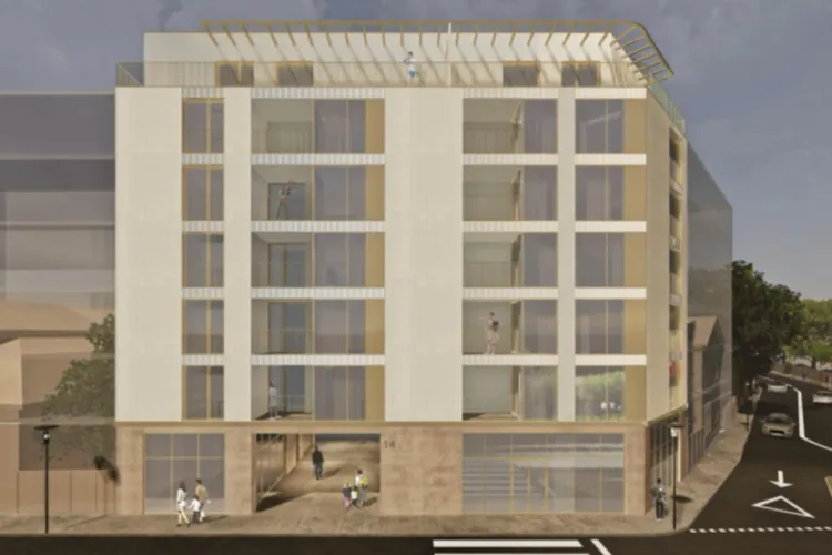 Construcția unui bloc între case a fost blocată, pentru moment. Vecinii sunt furioși: „Ați fost votat de noi, domnule Boc. Ne vindem sufletul!”