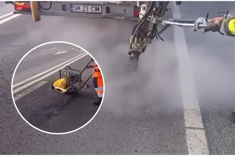 Drumarii din Cluj testează o tehnologie revoluționară! Cum va fi posibilă asfaltarea chiar și la -12 °C: „Rezultatele obținute până acum sunt pozitive”