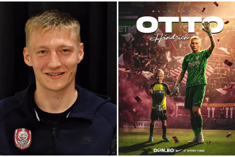 Despărțire cu emoții la CFR Cluj! Portarul Otto Hindrich, mesaj din suflet după 16 ani petrecuți în Gruia: „M-a format ca jucător și ca om” 