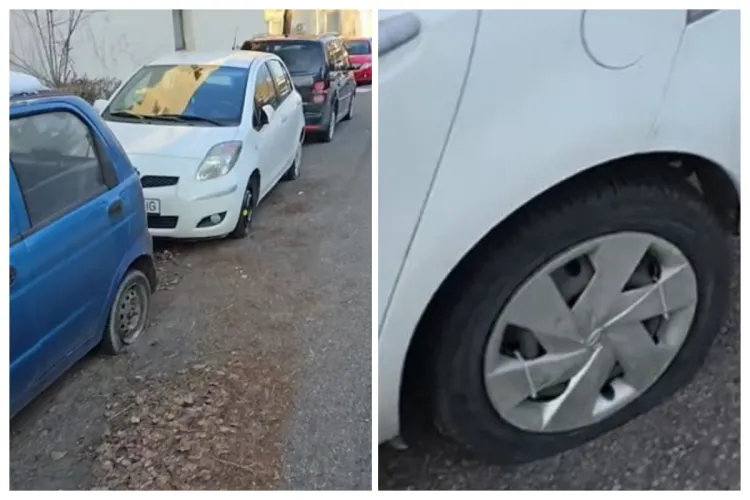 VIDEO. Anchetă pentru distrugere, după ce mai multe mașini parcate pe trotuar au fost vandalizate pe o stradă din Cluj: „Răzbunare sau nebunie?”