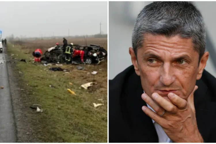 Durere imensă în fotbalul european! Răzvan Lucescu, în lacrimi după accidentul mortal din Timiș, unde 7 persoane au murit: „Este nedrept”