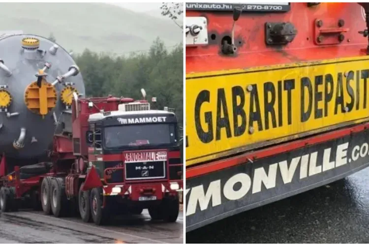 Atenție, șoferi! Patru transporturi de peste 100 de tone vor trece prin Cluj. Vor fi însoțite de echipaje de poliție rutieră 