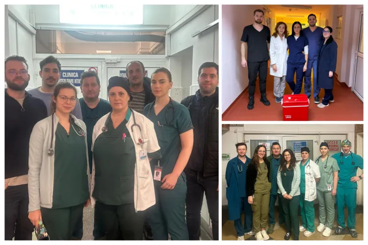 Ei sunt medicii care au salvat 7 vieți prin transplant într-o singură săptămână: patru transplanturi la Cluj! Recunoștință veșnică familiilor donatorilor