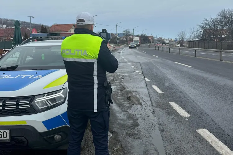 Vitezomanii Clujului luați în vizor de poliție! IPJ Cluj desfășoară controale continue pentru combaterea vitezei: „Ajungeți în siguranță, nu mai repede”