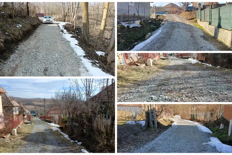 Bani de la Consiliul Județean Cluj și drumuri refăcute după viituri: Cum au fost reabilitate străzile din Ciurila și din satele aparținătoare