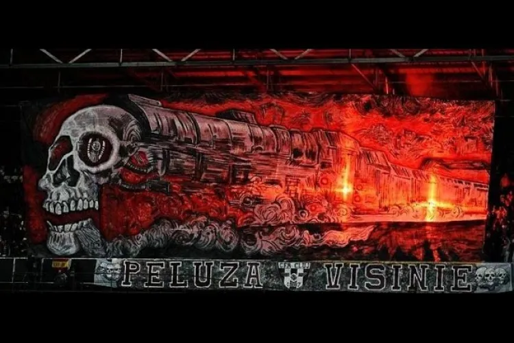 Primul derby CFR Cluj - Universitatea fără șicane? Gest de normalitate făcut de Peluza Vișinie, înainte de meciul cu rivalii din Peluza Șepcile Roșii