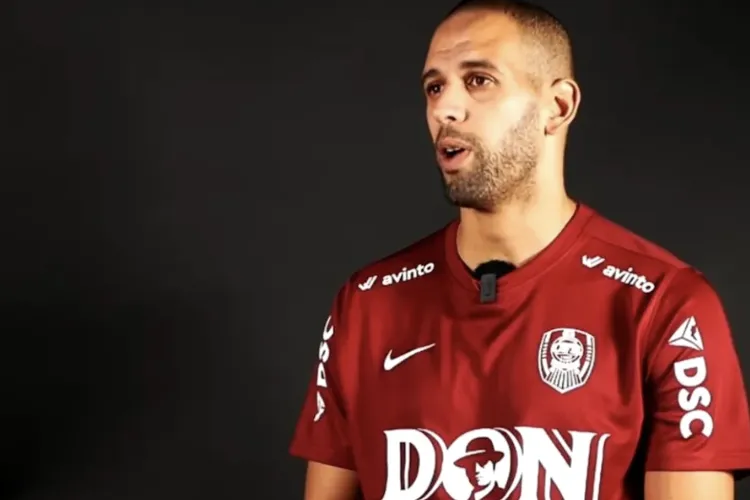 Toate zvonurile despre plecarea lui Slimani de la CFR Cluj, demontate! Patronul Varga anunță: „Nu se pune problema să plece”