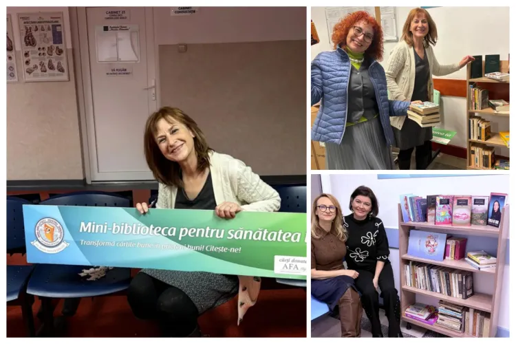 Ce inițiativă minunată a femeilor de afaceri din Cluj. Au dus cărți pentru pacienții Spitalului de Boli Infecțioase: „Grija e și suflet, nu doar tratament”
