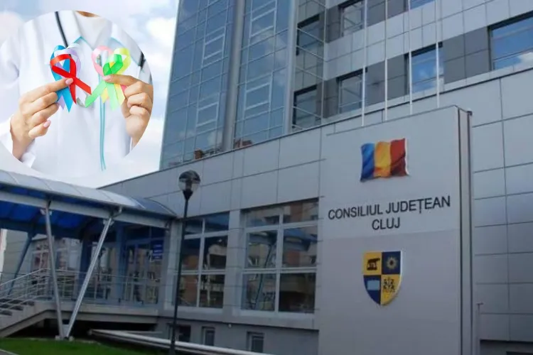Clujul se luminează în portocaliu: Consiliul Județean marchează Ziua Mondială a Luptei împotriva Cancerului și încurajează diagnosticarea la timp
