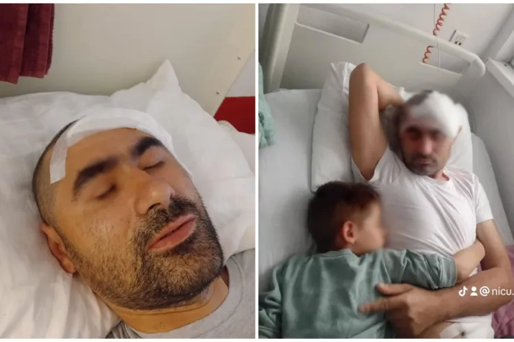 Un tată luptă pentru viața lui și pentru copiii săi! Apel umanitar care mobilizează o comunitate întreagă: „Cere o șansă de a-și crește copiii” FOTO 