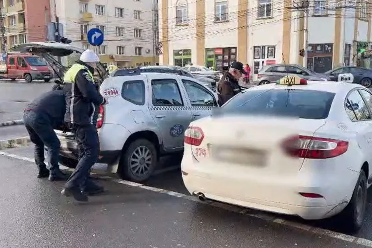 Razie de amploare în Cluj-Napoca. Polițiștii au verificat la sânge mijloacele de transport în comun și taxiurile. Amenzi record și nereguli multe