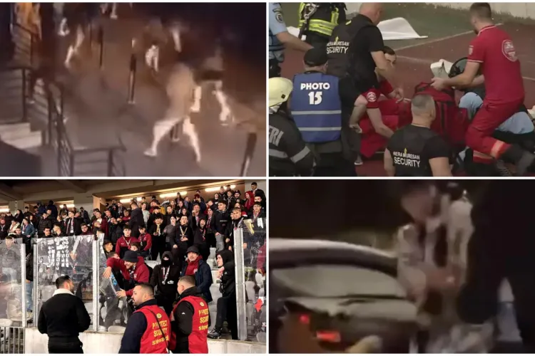 VIDEO. Un scurt istoric al violenței în Universitatea Cluj vs. CFR Cluj. Niciun an fără incidente, provocări, mesaje rasiste și amenințări 