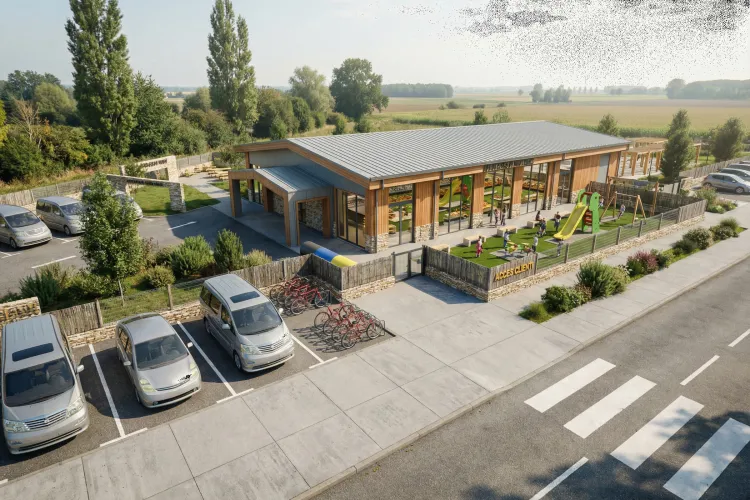 Se construiește o nouă piață agroalimentară într-o comună din Cluj: Vor fi vândute produse doar direct de la producători locali