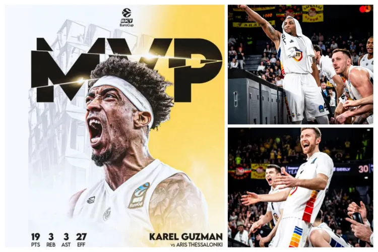 Ce seară, ce victorie, ce public! U-BT s-a calificat în OPTIMILE DE FINALĂ BKT EuroCup. Haide, U!