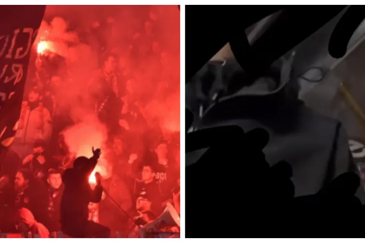Scene revoltătoare în Cluj-Napoca! După derby-ul orașului, mai mulți fani U Cluj au hărțuit studenți vorbitori de maghiară: „Vorbiți limba cailor” VIDEO