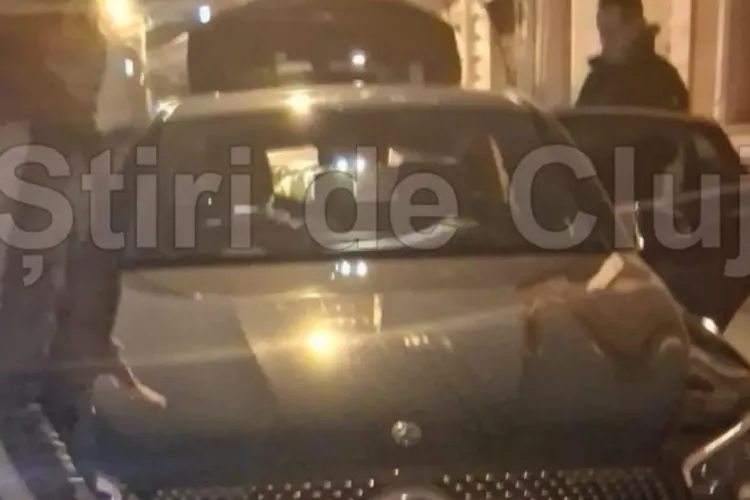 EXCLUSIV. Răfuială în centrul Clujului! Polițiștii l-au găsit pe clujeanul ce a amenințat un șofer cu pistolul: „Bă sugaciule, te împușc”