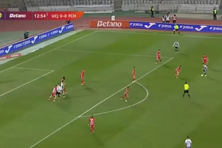 U Cluj s-a calificat în semifinalele Cupei României! Chipciu s-a accidentat grav. El Sawy a fost călcat pe față! VIDEO