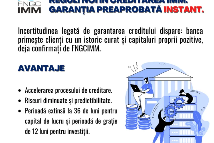 INSTANT IMM – Garanția care accelerează finanțarea afacerilor dinamice creat pentru antreprenorii care nu amână creșterea
