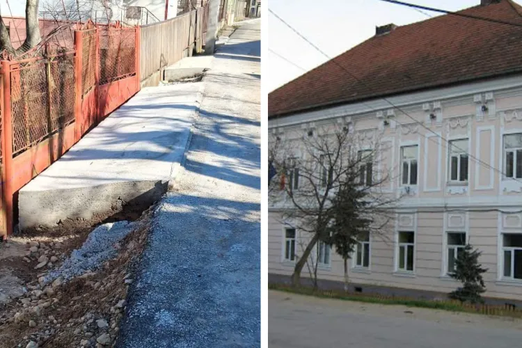 Clujeni îngrijorați că rămân blocați în curte după asfaltarea unui drum din Cluj! Primăria răspunde: „Lucrările nu sunt gata”
