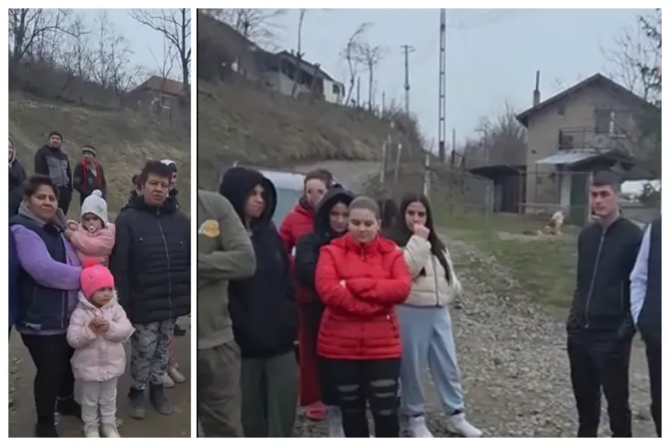 VIDEO. Protestul copiilor clujeni: Sătui să treacă pe sub tren să ajungă la liceu, au ieșit cu părinții în stradă: „Eram între vagoane și a pornit trenul”