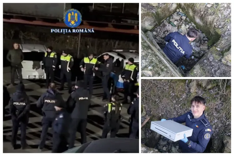 VIDEO. Bandă de hoți care a dat lovitură după lovitură la Cluj, prinsă de „mascați”. Bunuri îngropate, găsite în urma perchezițiilor făcute în tot Clujul