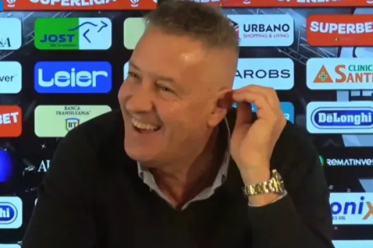 Mesaj puternic de la Bergodi după calificarea „U” Cluj în play-off! Ce a transmis antrenorul suspendat