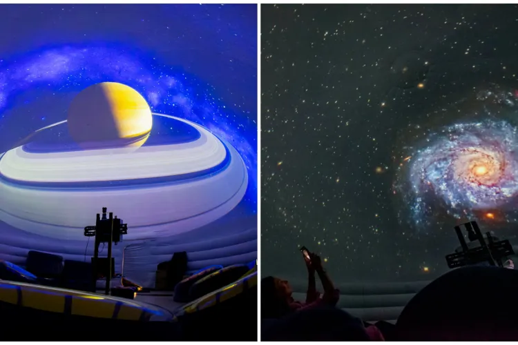 „Călătorii printre stele” la Iulius Mall Cluj: Planetariul revine cu spectacole 360° pentru întreaga familie