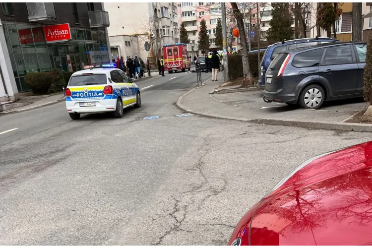 Atenție, șoferi! Un accident a avut loc pe o stradă în Cluj-Napoca! Traficul a fost blocat