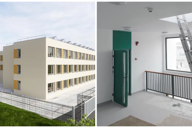 Vești bune pentru elevii din Florești, Cluj: 9 săli de clasă noi vor fi gata în curând la Liceul „Dumitru Tăuțan”. Lucrările sunt aproape gata - VIDEO