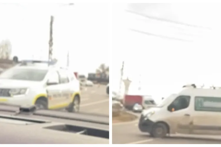 Accident pe Calea Baciului din Cluj-Napoca! Poliția a intervenit de urgență VIDEO 