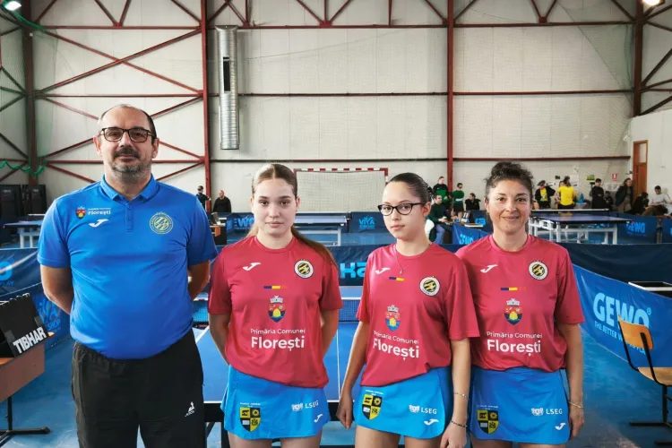 ACS TOPSPIN Florești încheie sezonul Diviziei B feminin la tenis de masă fără înfrângere și visează la promovarea în Divizia A