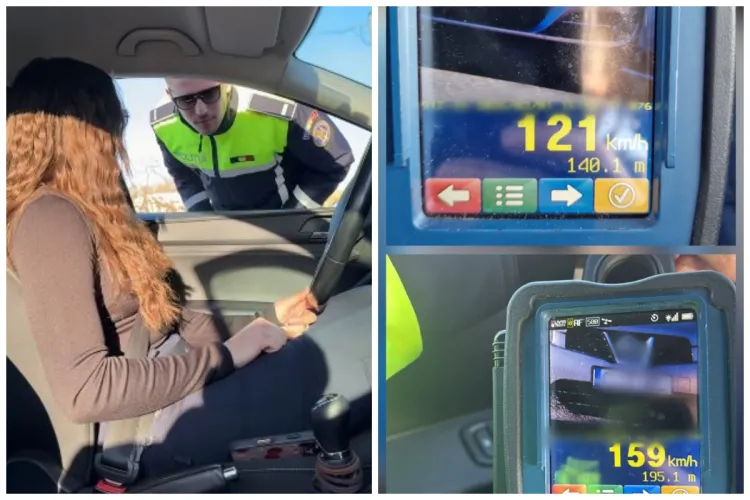Acțiune amplă a polițiștilor rutieri din Cluj: sute de amenzi și zeci de permise reținute într-un singur weekend