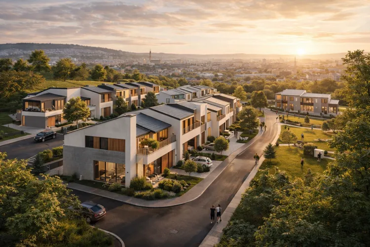 Se va construi un nou cartier exclusivist în Cluj-Napoca! Dezvoltare pe 16.000 mp într-o fostă livadă, nu oricine își va permite o casă aici