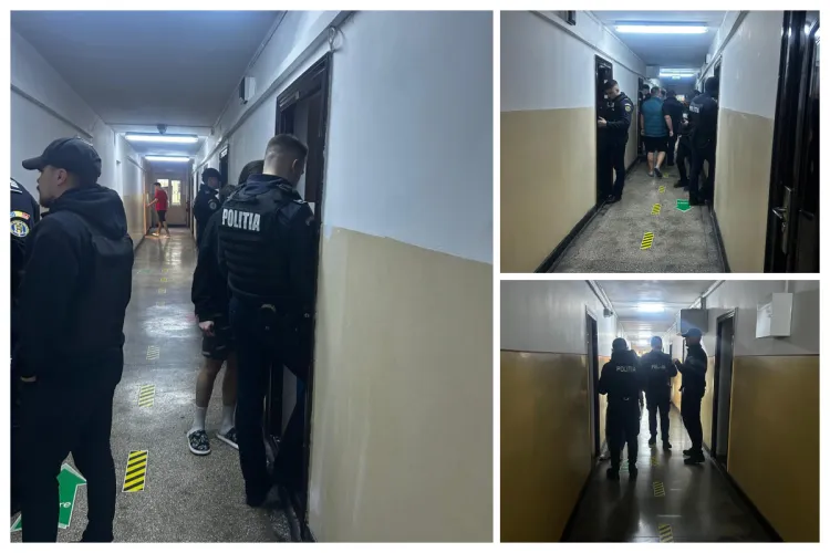 Razie surpriză în căminele studențești din compexul Hașdeu, din Cluj-Napoca: Sute de studenți verificați la „sânge”. S-a lăsat cu sancțiuni!  