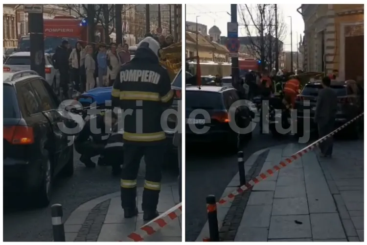 VIDEO Final Tragic: Tânăra nevinovată strivită de o mașină pe trotuar în accidentul de pe Moților, Cluj, a murit la spital