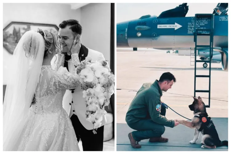 Mesaj sfâșietor al soției pilotului militar de la Câmpia Turzii, mort încercând să salveze un câine: „Ai plecat fără să-mi mai urezi «La mulți ani nouă»”